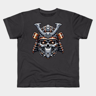 Cyber Samurai S01 D43 Kids T-Shirt